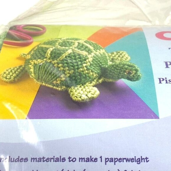 Uniek Craft-It Turtle Paperweight Needlecraft Gift Adults Kids - Picture 5 of 5